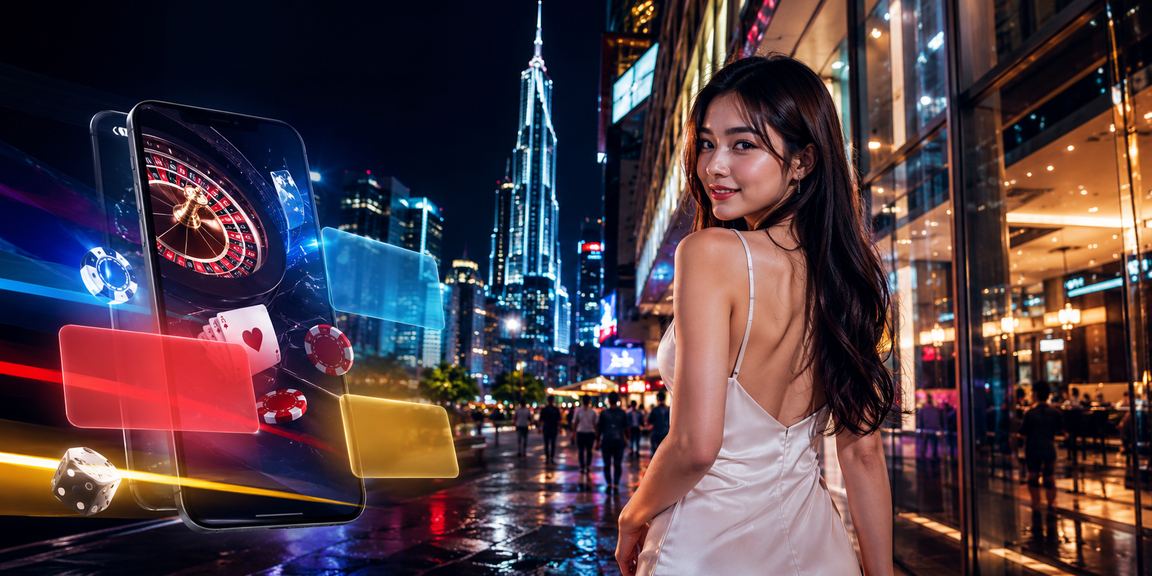 Permainan roulette dalam talian gaya Kuala Lumpur dengan elemen reka bentuk Malaysia moden